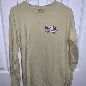 ron jon long sleeved tee